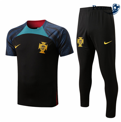 Camisola Futebol Kit Entrainement foot Portugal + Pantalon Preto 2022-2023 pt228500