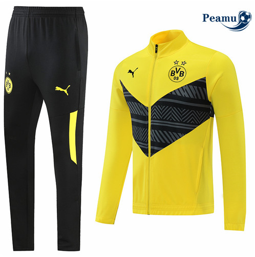 Camisola Casaco de Fato de Treino Borussia Dortmund Amarelo 2022-2023 pt228703