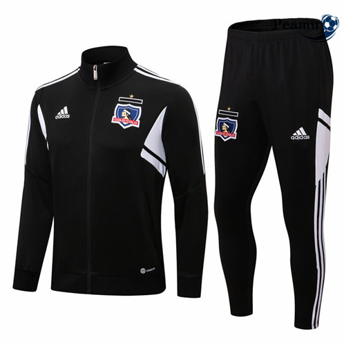 Camisola Casaco de Fato de Treino Colo Colo FC Preto 2022-2023 pt228753