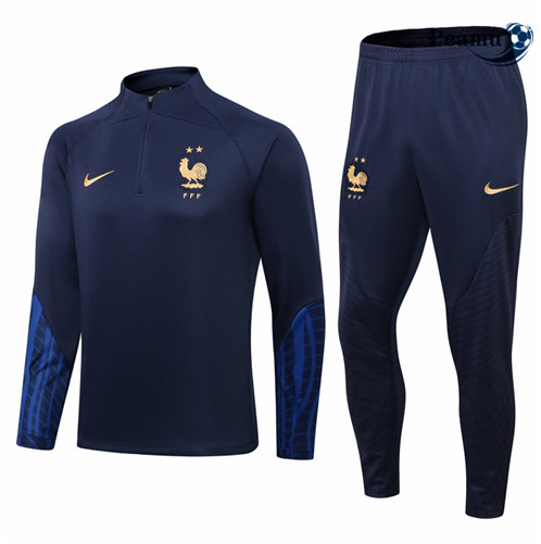 Camisola Fato de Treino França Azul Marinho 2022-2023 pt228745