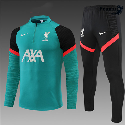 Camisola Fato de Treino Liverpool Criancas Verde 2022-2023 pt228829