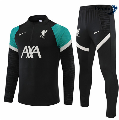 Camisola Fato de Treino Liverpool Preto 2022-2023 pt228710