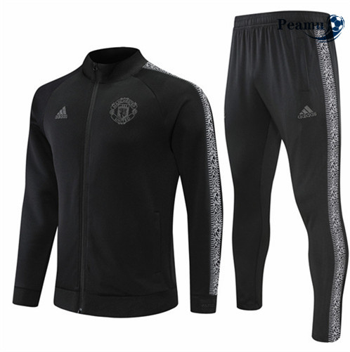 Camisola Casaco de Fato de Treino Manchester United Preto 2022-2023 pt228713