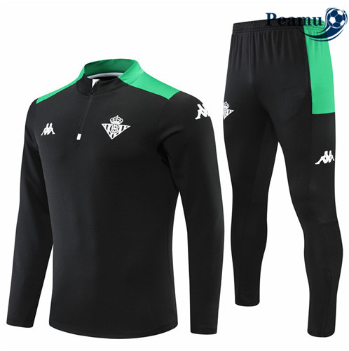 Camisola Fato de Treino Real Betis Preto 2022-2023 pt228719