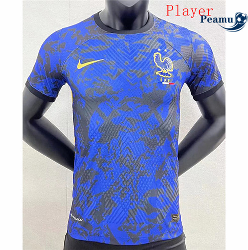 Camisola Futebol França Player Version Equipamento Azul 2022-2023 pt228612