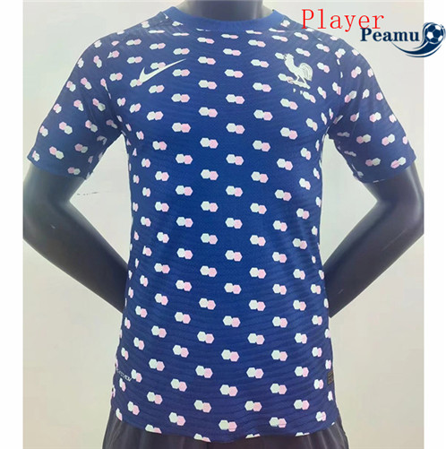 Camisola Futebol França Player Version Equipamento Equipamento Azul 2022-2023 pt228616