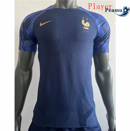 Camisola Futebol França Player Version Equipamento Azul 2022-2023 pt228619