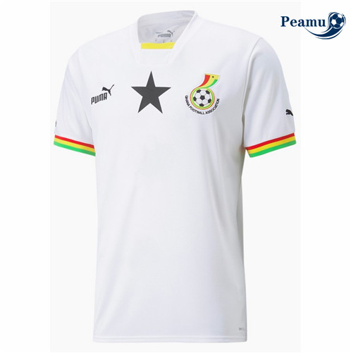 Camisola Futebol Ghana Principal Equipamento 2022-2023 pt228626