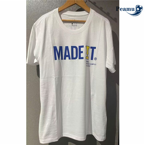 Camisola Futebol Inter Milan Equipamento T-shirt Branco 2022-2023 pt229309