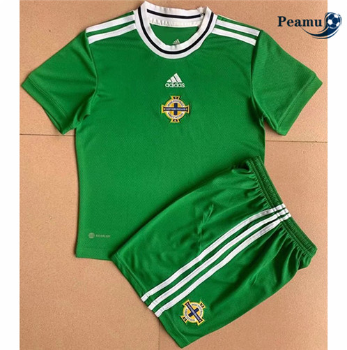 Camisola Futebol Irlanda do Norte Crianças Principal 2022-2023 pt228306