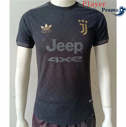 Camisola Futebol Juventus Player Version Equipamento Preto 2022-2023 pt229322