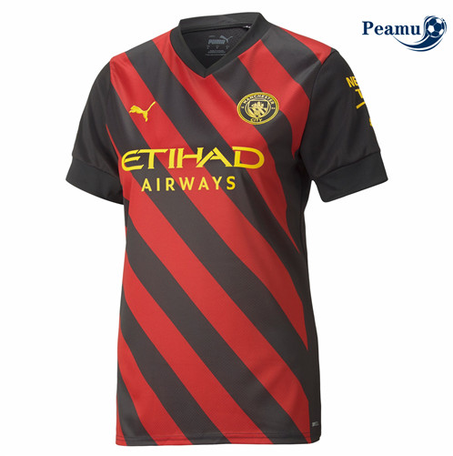 Camisola Futebol Manchester City Femme Alternativa 2022-2023 pt229167