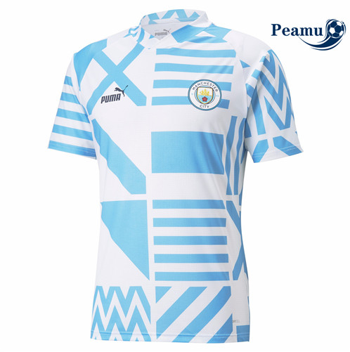 Camisola Futebol Manchester City Equipamento Pre-match 2022-2023 pt229245