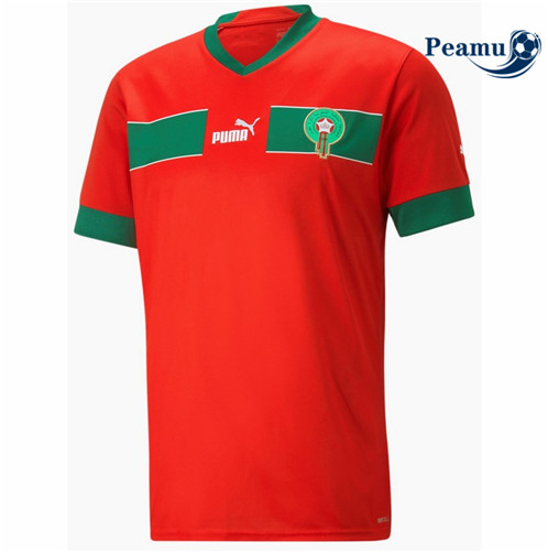 Camisola Futebol Marrocos Principal Equipamento 2022-2023 pt228649