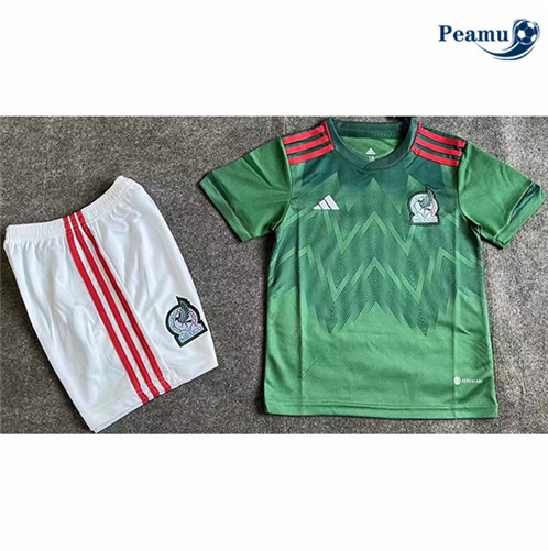 Camisola Futebol Mexico Crianças Principal 2022-2023 pt228310