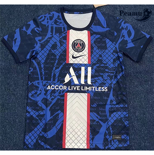 Camisola Futebol Paris PSG Equipamento Equipamento 2022-2023 pt228959