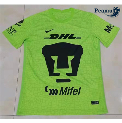 Camisola Futebol Pumas UNAM Equipamento Goleiro Terceiro Verde 2021 pt229116