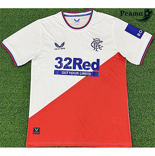 Camisola Futebol Rangers Alternativa Equipamento 2022-2023 pt229120