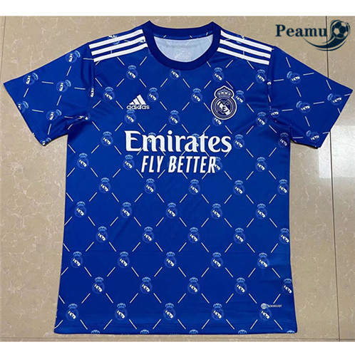 Camisola Futebol Real Madrid Equipamento Equipamento Azul 2022-2023 pt228895