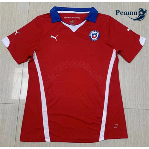 Camisola Futebol Retro Chile Principal Equipamento 2014 pt228123