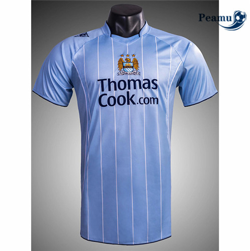 Camisola Futebol Retro Manchester City Principal Equipamento 2007-08 pt228164