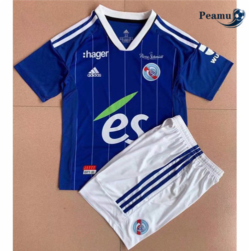 Camisola Futebol Strasbourg Crianças Principal 2022-2023 pt228268