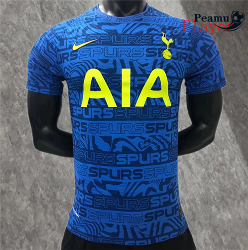 Camisola Futebol Tottenham Hotspur Player Version Equipamento Azul 2022-2023 pt229284