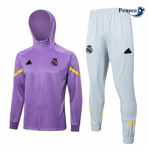 Vender Comprar Casaco de Fato de Treino Real Madrid Sombrero roxo 2024-2025