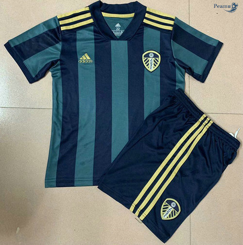 Peamu - Camisola Futebol Leeds United Crianças Alternativa Equipamento 2020-2021