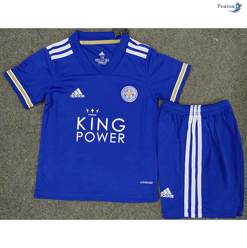 Peamu - Camisola Futebol Leicester City Crianças Principal Equipamento 2020-2021