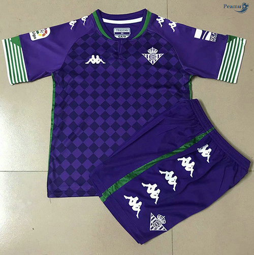 Peamu - Camisola Futebol Real Betis Crianças Alternativa Equipamento 2020-2021