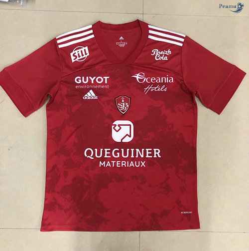 Peamu - Camisola Futebol Stade Brestois Principal Equipamento 2020-2021