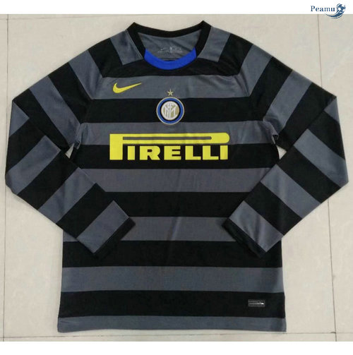 Peamu - Camisola Futebol Inter Milan Terceiro Equipamento Manche Longue 2020-2021
