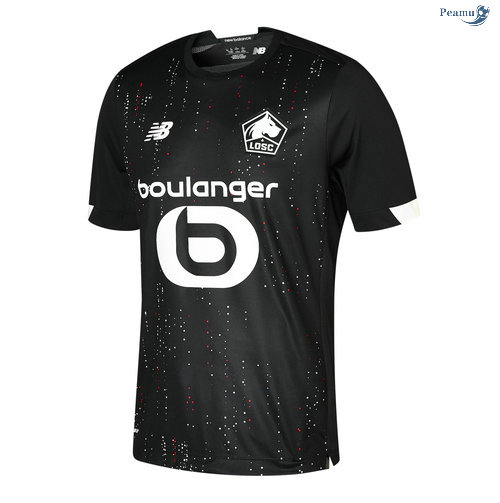 Peamu - Camisola Futebol Lille OSC Alternativa Equipamento 2020-202120