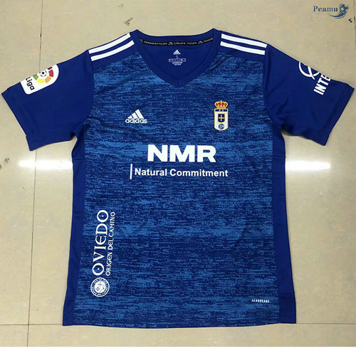 Peamu - Camisola Futebol Real Oviedo Principal Equipamento 2020-2021