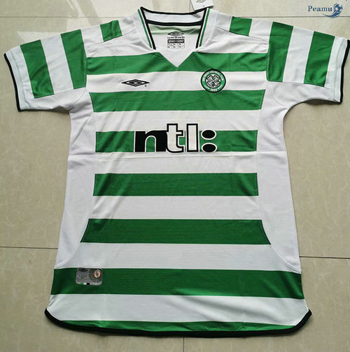 Peamu - Camisola Foot Rétro Celtic Principal Equipamento 2001-03