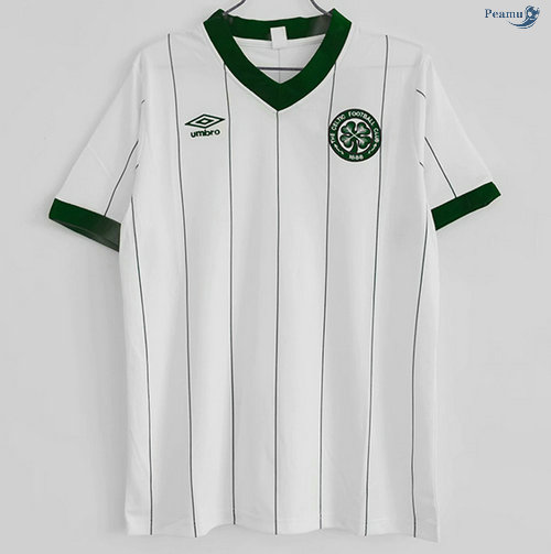 Peamu - Camisola Foot Rétro Celtic Branco 1984-86