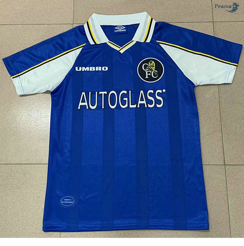 Peamu - Camisola Foot Rétro Chelsea Principal Equipamento 1998