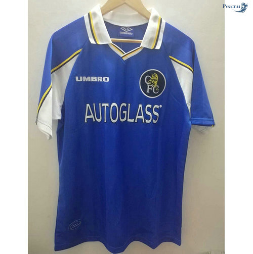 Peamu - Camisola Foot Rétro Chelsea Principal Equipamento 1997-99