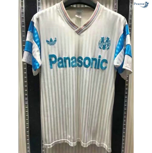 Peamu - Camisola Foot Rétro Marsella Branco