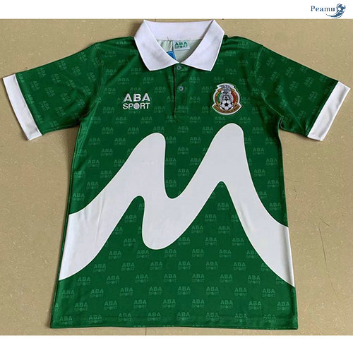 Peamu - Camisola Foot Rétro Mexico Principal Equipamento 1995