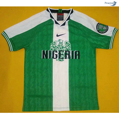 Peamu - Camisola Foot Rétro Nigeria Principal Equipamento 1996
