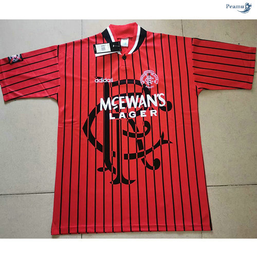 Peamu - Camisola Foot Rétro Rangers Alternativa Equipamento 1995-96