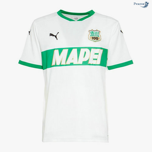 Peamu - Camisola Futebol Sassuolo Alternativa Equipamento Branco 2020-2021