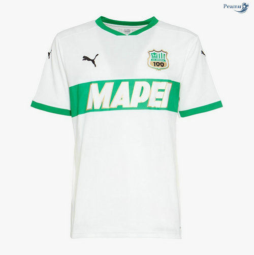 Peamu - Camisola Futebol Sassuolo Alternativa Equipamento Branco 2020-2021