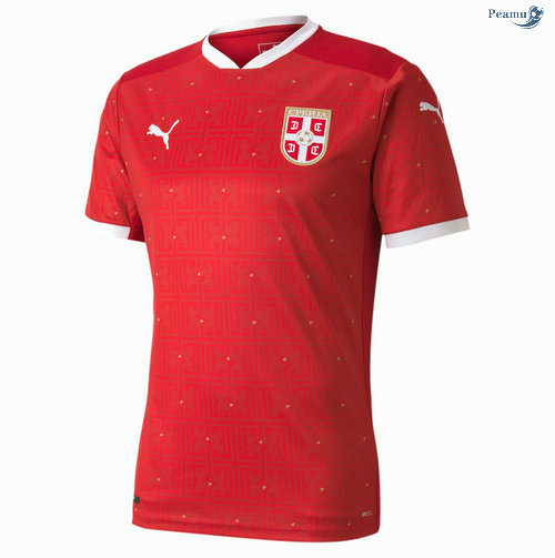 Peamu - Camisola Futebol Sérvia Principal Equipamento 2020-2021