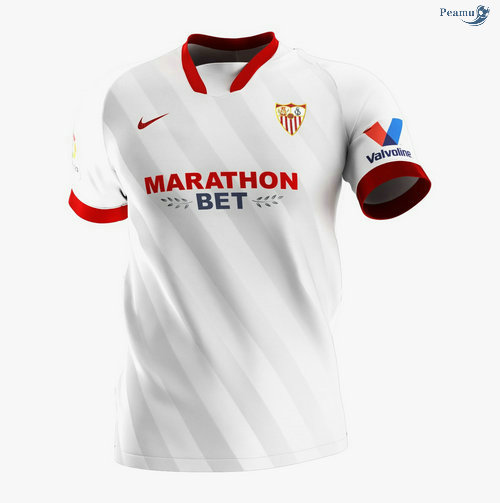 Peamu - Camisola Futebol Sevilla Principal Equipamento 2020-2021