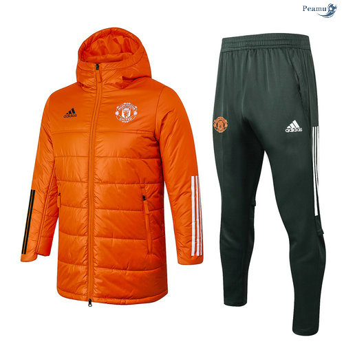 Peamu - Doudoune Manchester United Orange 2020-2021