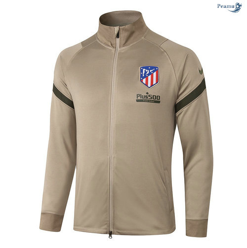 Peamu - Jaqueta Futebol Atletico Madrid Kaki 2020-2021