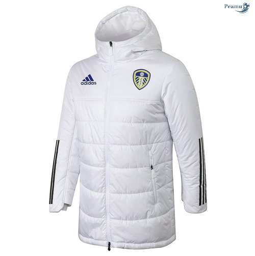 Peamu - Camisola Doudoune Leeds United Branco 2020-2021